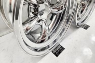Aluminum 5 Star Racing Wheels AFTER Chrome-Like Polishing | Wheel Polishing | Aluminum Polishing Services