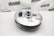 Harley Davidson Aluminum Wheel AFTER Chrome-Like Polishing | Wheel Polishing | Aluminum Polishing Services