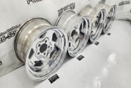 Center Line Aluminum Wheels AFTER Chrome-Like Metal Polishing and Buffing Services | Restoration Services | Wheel Polishing Services
