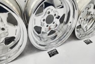 Center Line Aluminum Wheels AFTER Chrome-Like Metal Polishing and Buffing Services | Restoration Services | Wheel Polishing Services