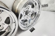 Center Line Aluminum Wheels AFTER Chrome-Like Metal Polishing and Buffing Services | Restoration Services | Wheel Polishing Services