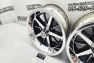 Ford Aluminum Wheels AFTER Chrome-Like Metal Polishing and Buffing Services / Restoration Services | Wheels Polishing Services