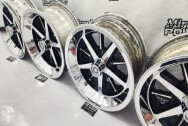 Ford Aluminum Wheels AFTER Chrome-Like Metal Polishing and Buffing Services / Restoration Services | Wheels Polishing Services