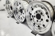 Ford Aluminum Truck Wheels AFTER Chrome-Like Metal Polishing and Buffing Services / Restoration Services | Wheels Polishing Services