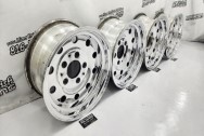 Ford Aluminum Truck Wheels AFTER Chrome-Like Metal Polishing and Buffing Services / Restoration Services | Wheels Polishing Services