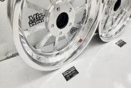 Aluminum Wheel Back Barrels (Customer Added Option in Middle of Process) AFTER Chrome-Like Polishing | Wheel Polishing | Aluminum Polishing Services