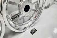 Aluminum Wheel Back Barrels (Customer Added Option in Middle of Process) AFTER Chrome-Like Polishing | Wheel Polishing | Aluminum Polishing Services