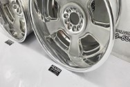 Custom Widened Aluminum Wheels AFTER Chrome-Like Polishing | Wheel Polishing | Aluminum Polishing Services | Finishing Services