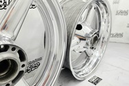 Aluminum Suzuki GSXR1000 Wheel AFTER Chrome-Like Metal Polishing and Buffing Services | Motorcycle Polishing