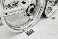 Aluminum Suzuki GSXR1000 Wheel AFTER Chrome-Like Metal Polishing and Buffing Services | Motorcycle Polishing