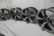 2012 Chevy Camaro SS Aluminum Wheels BEFORE Chrome-Like Metal Polishing and Buffing Services - Aluminum Polishing - Wheel Polishing 
