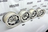 1981 Chevy Corvette Vintage Aluminum Wheels BEFORE Chrome-Like Metal Polishing | Wheel Polishing | Aluminum Polishing Services