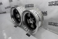 Aluminum 5 Star Racing Wheels BEFORE Chrome-Like Polishing | Wheel Polishing | Aluminum Polishing Services