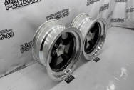 Aluminum 5 Star Racing Wheels BEFORE Chrome-Like Polishing | Wheel Polishing | Aluminum Polishing Services