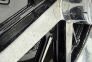 Ford Aluminum Wheels BEFORE Chrome-Like Metal Polishing and Buffing Services / Restoration Services | Wheels Polishing Services