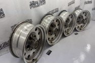 Ford Aluminum Truck Wheels BEFORE Chrome-Like Metal Polishing and Buffing Services / Restoration Services | Wheels Polishing Services