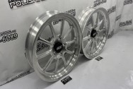 Aluminum Wheels BEFORE Chrome-Like Polishing | Wheel Polishing | Aluminum Polishing Services