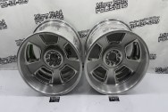 Custom Widened Aluminum Wheels BEFORE Chrome-Like Polishing | Wheel Polishing | Aluminum Polishing Services | Finishing Services