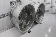 Custom Widened Aluminum Wheels BEFORE Chrome-Like Polishing | Wheel Polishing | Aluminum Polishing Services | Finishing Services