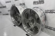 Custom Widened Aluminum Wheels BEFORE Chrome-Like Polishing | Wheel Polishing | Aluminum Polishing Services | Finishing Services