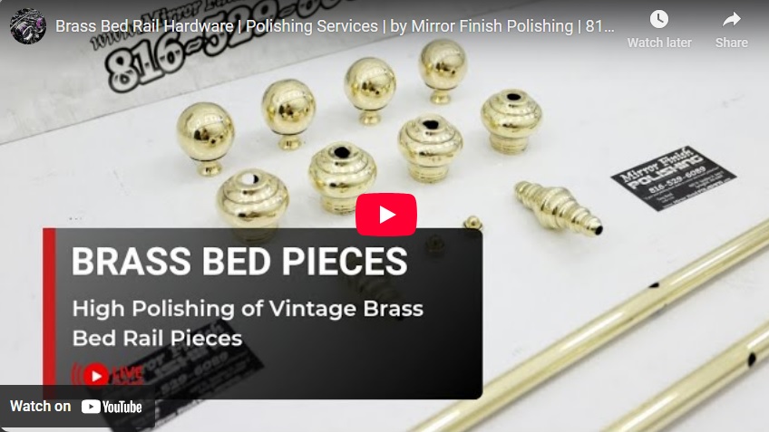 Vintage 100+ Year Old Brass Polishing Services & Finisning Services