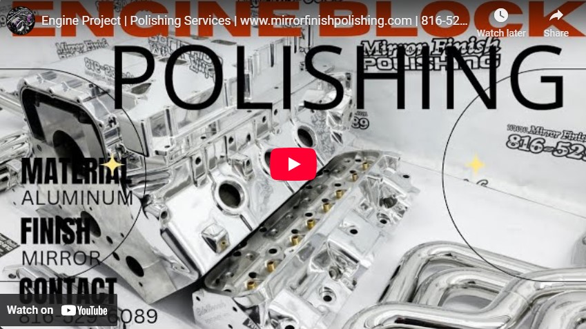 Engine Block Metal Finishing Services and Engine Block Metal Polishing Services